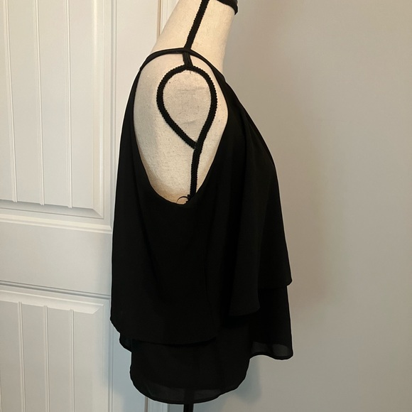 Paper Crane black dressy top - Picture 4 of 8
